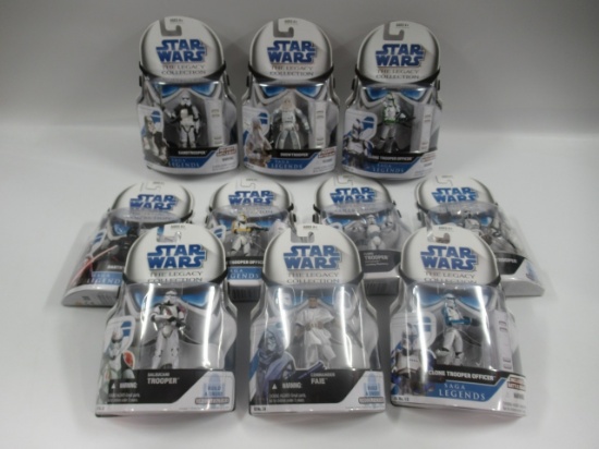 Star Wars The Legacy Collection w/ Build-A-Droid Figures Lot