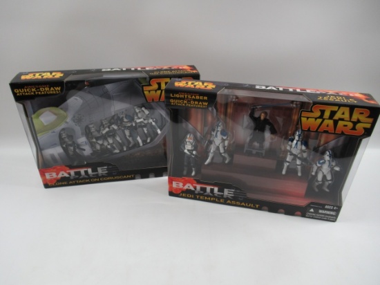 Star Wars Multi-Figure Battle Packs Lot