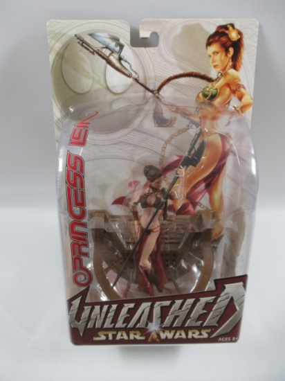 Star Wars Unleashed Princess Leia Figure 2004 Edition