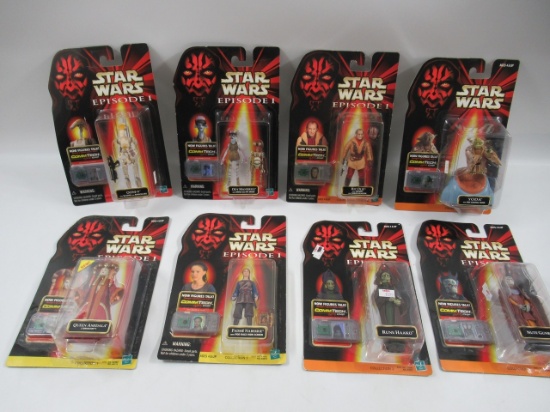 Star Wars Episode 1 w/ CommTech Action Figure Lot