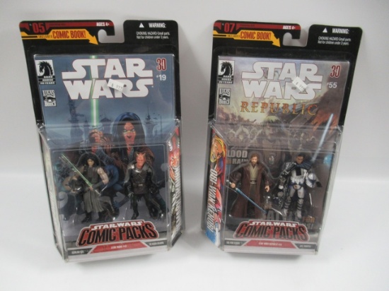 Star Wars Comic Packs Action Figure Lot