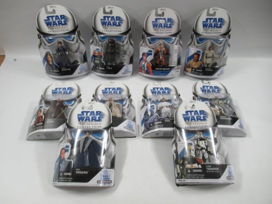 Star Wars The Legacy Collection Build-A-Droid Figures Lot of (10)