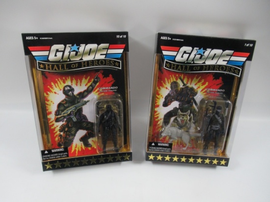 G.I. Joe Hall of Heroes Snake Eyes 25th Anniversary Figures