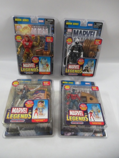 Marvel Legends Captain Marvel/Spider-Woman/Iron Man/Moon Knight