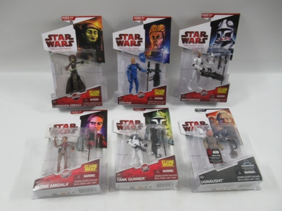 Star Wars The Clone Wars 2009 Figure Lot