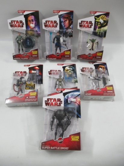 Star Wars The Clone Wars 2009 Figure Lot