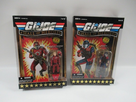 G.I. Joe Hall of Heroes Crimson Guard/Cobra Viper 25th Anniversary Figures