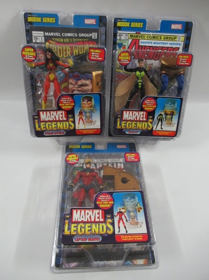 Marvel Legends Spider-Woman/Wasp/Captain Marvel