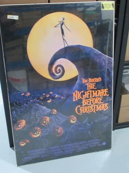 The Nightmare Before Christmas Original 1993 Movie Poster for Theatre Display