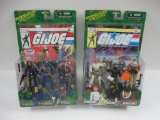 G.I. Joe Action Figure 3-Pack Lot W/ Comic Packs