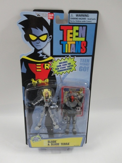 Teen Titans GO! Slade & Slade Terra Bandai 3.5" Figures