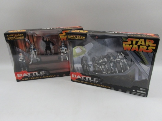 Star Wars Multi-Figure Battle Packs Lot