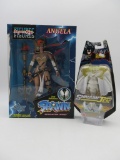 DC Man-Bat & Spawn Angela Figure Lot