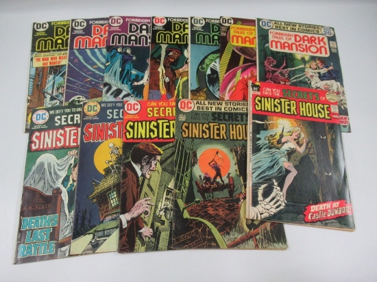 DC Horror Bronze Age Lot Dark Mansion/Sinister House