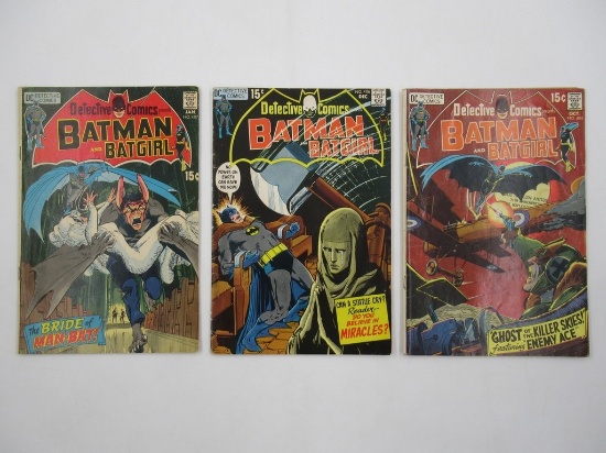 Detective Comics #404/406/407 1st She-Bat