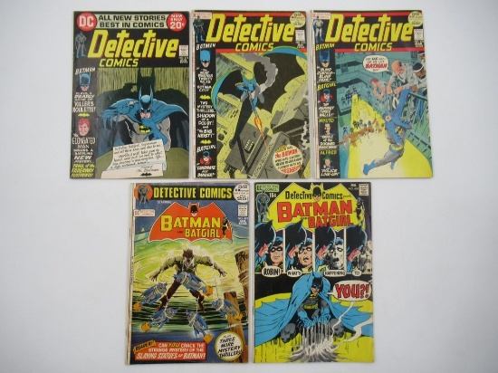 Detective Comics #408/419/421/423/426 Adams/Kaluta