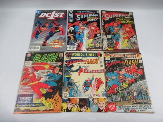 Flash vs. Superman Race Lot/Superman #199 + More