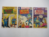 Action Comics #219/220/222 Last Golden Age Issue