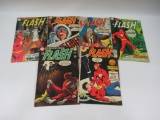 Flash #186/188/189/193/194/215 w/Golden Age Flash