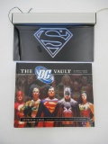 Superman Light Up Sign/DC Vault Book