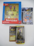 Superman Figure/Toy Box Lot