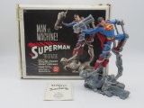 Superman Man Vs. Machine 1998 Statue