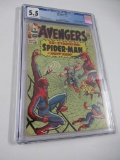 Avengers #11 CGC 5.5/Spider-Man!/2nd Kang