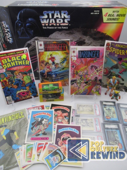 Pop Culture Rewind: Comics, Trading Cards, & Toys!