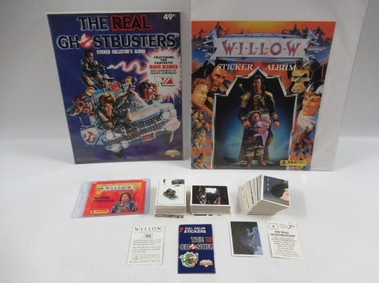 Ghostbusters/Willow Complete Sticker Albums