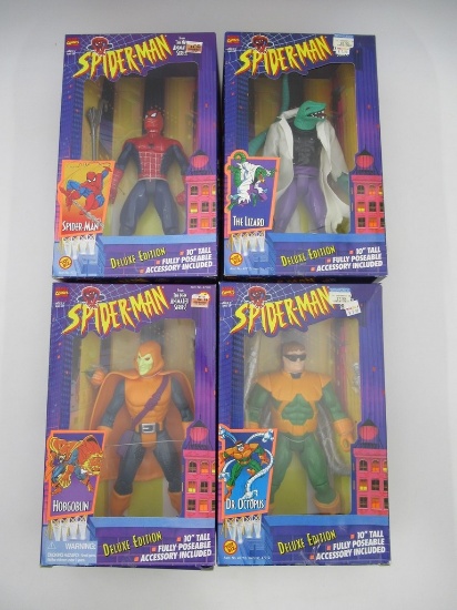 Spider-Man Animated Deluxe Edition Figure Lot