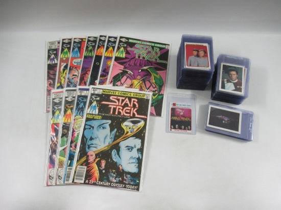 Star Trek Vintage Trading Card + Comic Lot