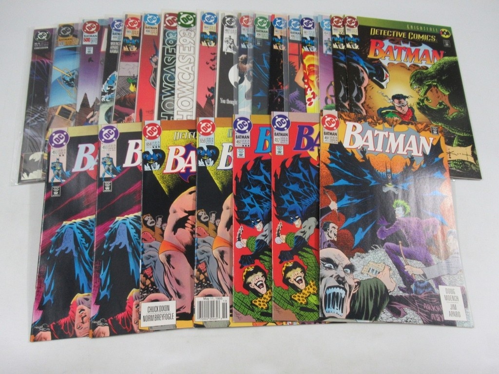 Batman Knightfall Mega Lot w/Variants | Art, Antiques & Collectibles  Collectibles Comic Books | Online Auctions | Proxibid