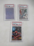 Marvel/DC PSA Graded Chase/Promo Card Lot