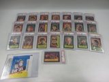 Star Trek 1976 PSA Graded Sticker Set #1-22