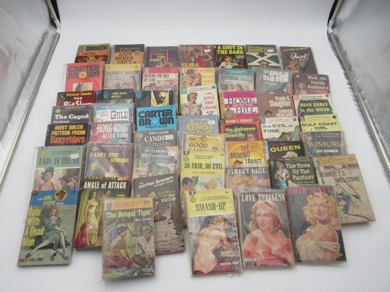 Vintage Adult/Erotic/Detective Paperback Lot