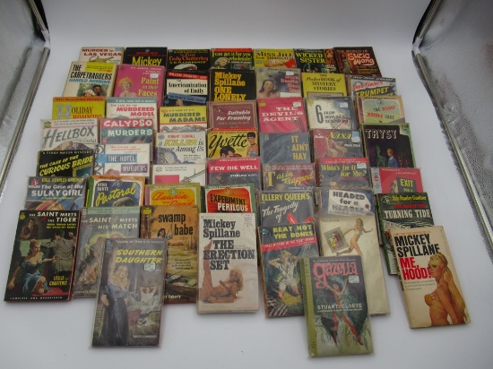 Vintage Adult/Erotic/Detective Paperback Lot