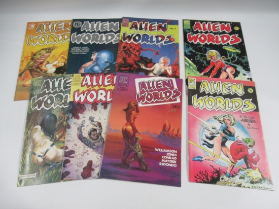 Alien Worlds #1-7+9/Near Run/Dave Stevens