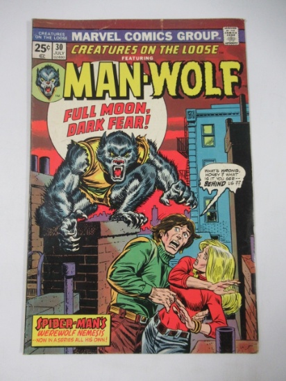 Creatures on the Loose #30/1st Solo Man-Wolf