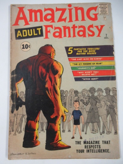 Amazing Fantasy #7 (1961) Ditko/Stan Lee Marvel