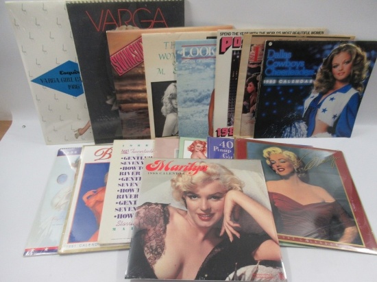 Pin-Up/Good Girl Art + Photos Calendar Lot
