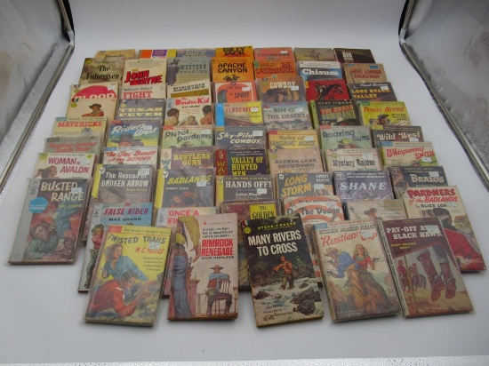 Vintage Western/Cowboy Paperbacks