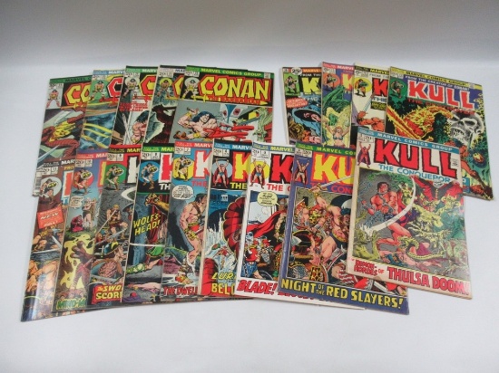 Conan/Kull Bronze Age Comic Lot/Marvel