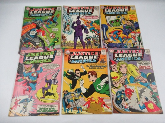 Justice League of America #29/30/32/33/34/36 w/Keys