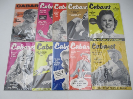 Cabaret (1950s Men's Magazine) Lot