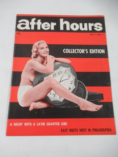 After Hours #1 (1957) Bettie Page Centerfold