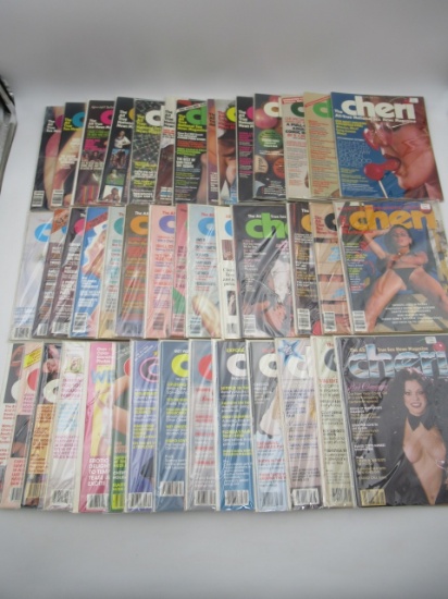 Cheri Men's Magazine Lot 1976-1983 w/Specials