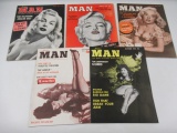 Modern Man Magazine Lot/Bettie Page+Monroe!