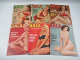 Gala Vintage Men's Magazine Lot/Bettie Page