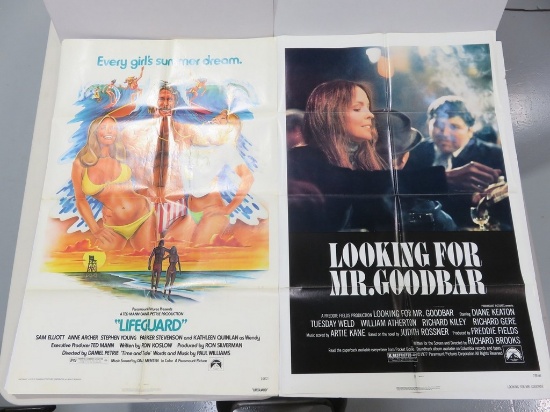 Lifeguard 1976 & Looking for Mr. Goodbar 1977 One Sheet Posters