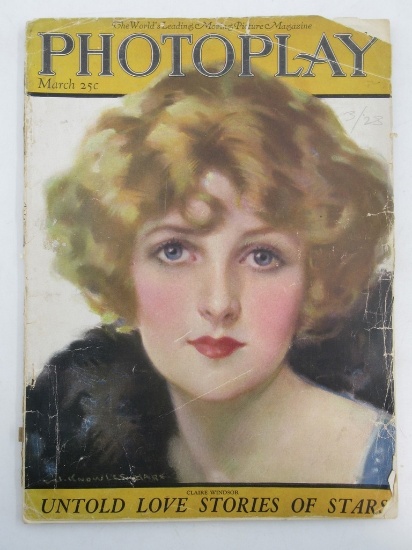 Photoplay 1923 Vintage Film Magazine| Claire Windsor